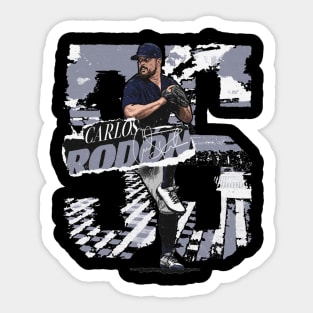 Carlos Rodon New York Y Rough Sticker